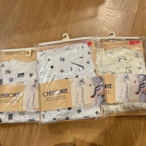 Cherokee Boys White and Cream Underwear Set